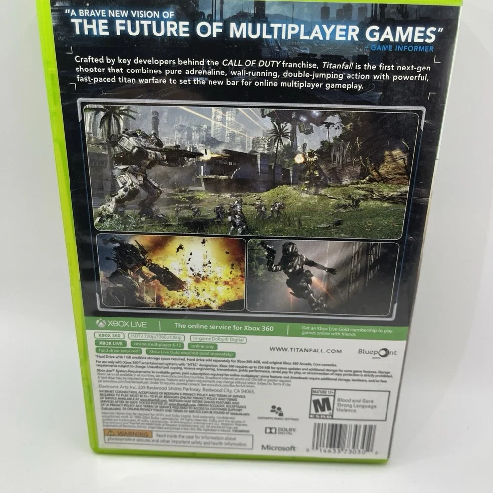 Titanfall - Microsoft Xbox 360 In Box No Manual